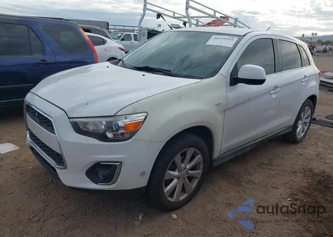 2013 Mitsubishi Outlander Sport Se из США, поврежденный, VIN 4A4AP4AU8DE007188